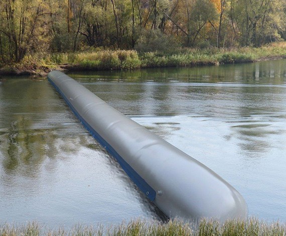 Водоналивные дамбы в Пскове